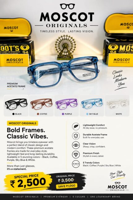Moscot Originals Classic Square Eyeglasses